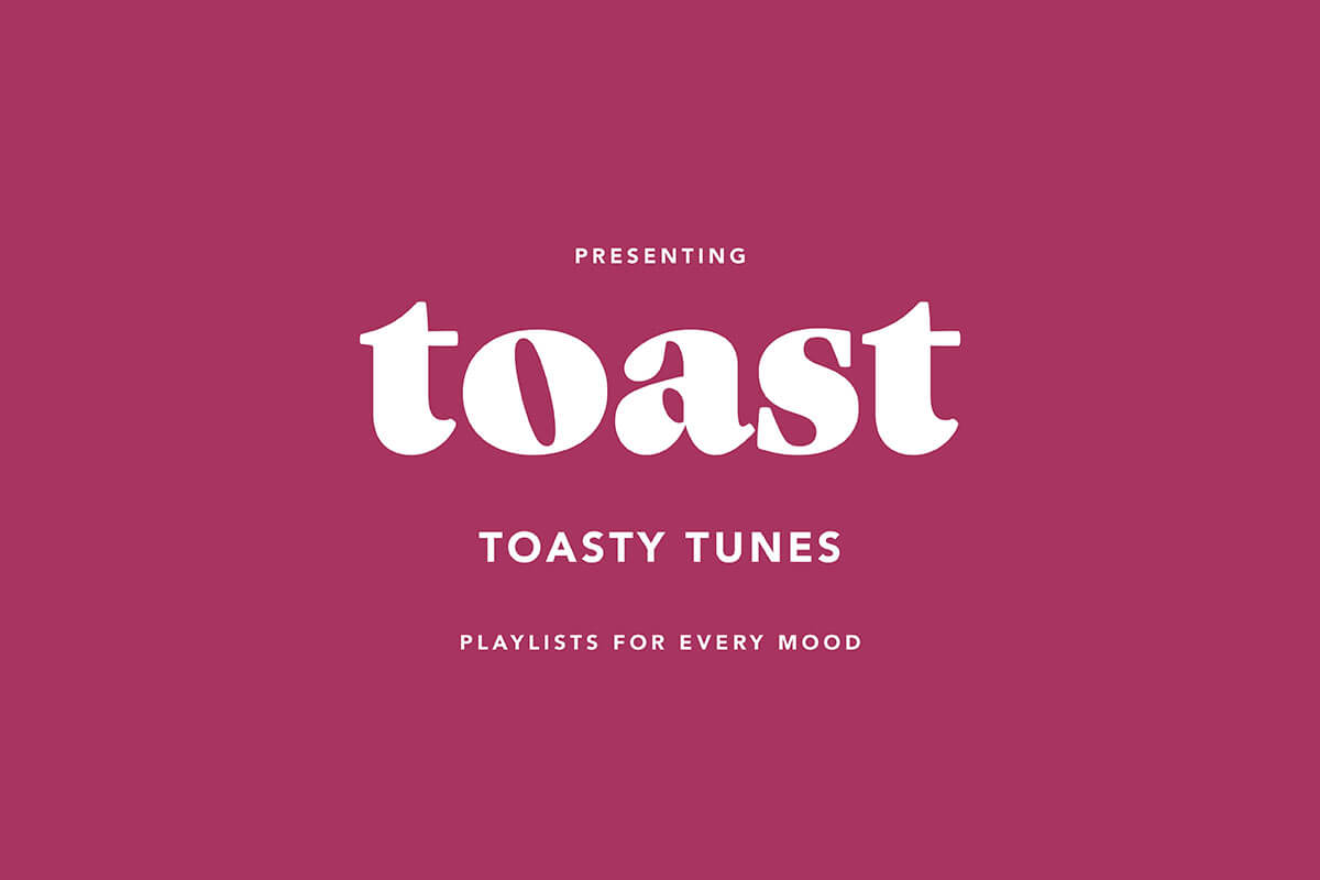 Playlists for every mood from the Toasty tunes collection