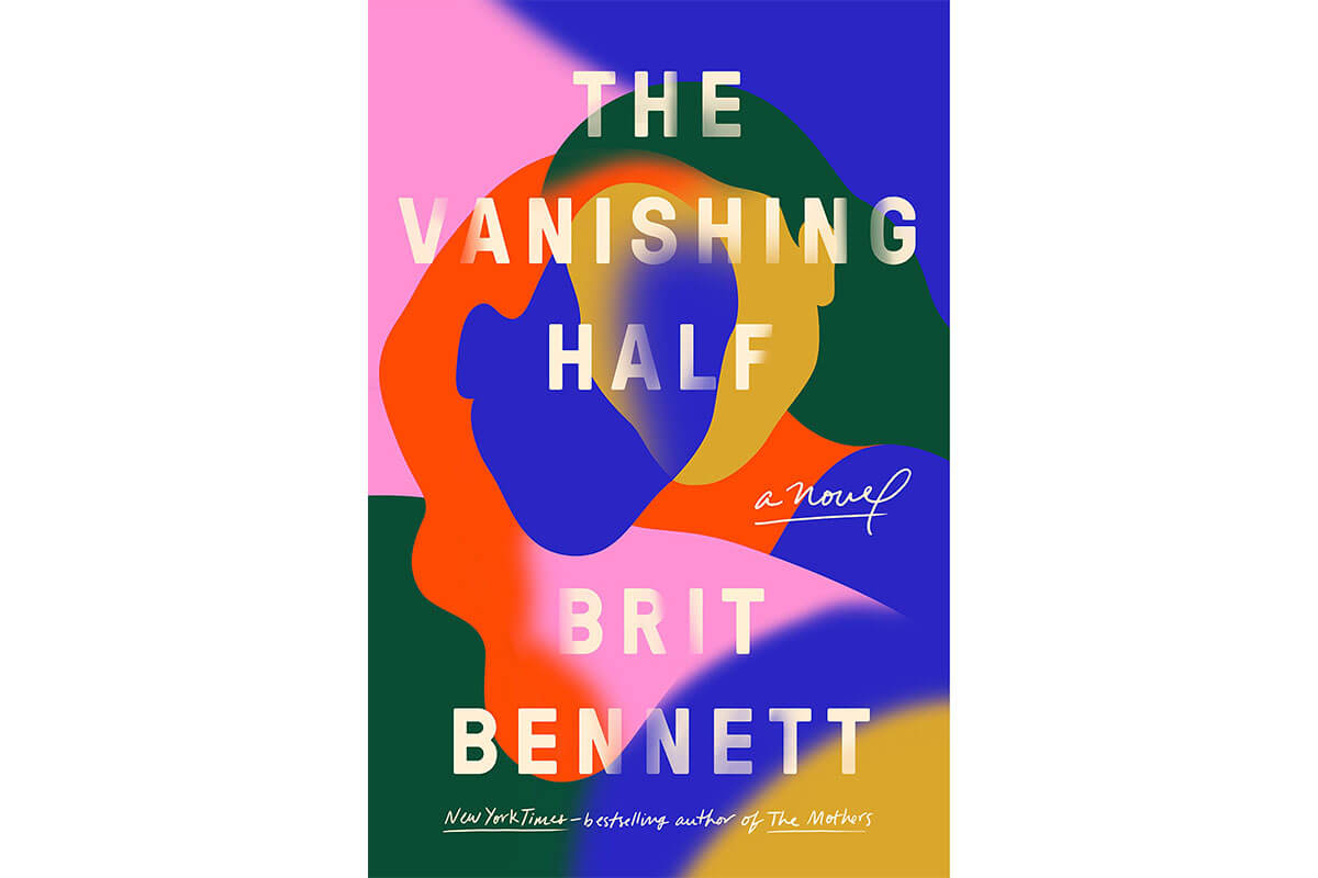 Multicoloured cover of The fiction novel, The Vanishing Half