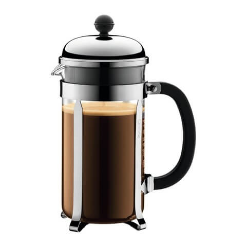 a bodum coffee pot, the perfect coffee maker