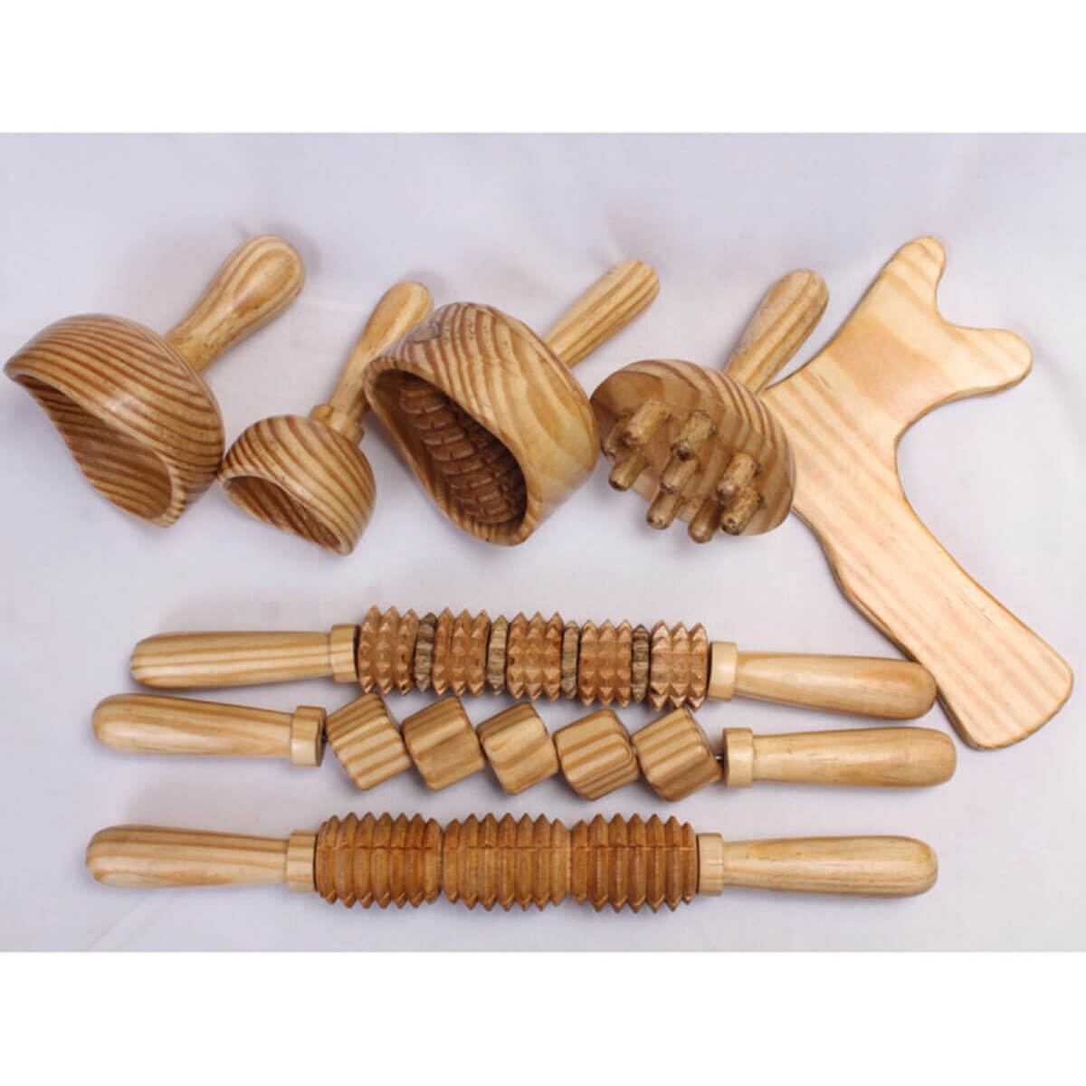 wooden body tools for massage