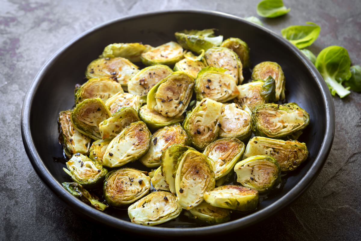 best air fryer recipes for beginners include brussel sprouts