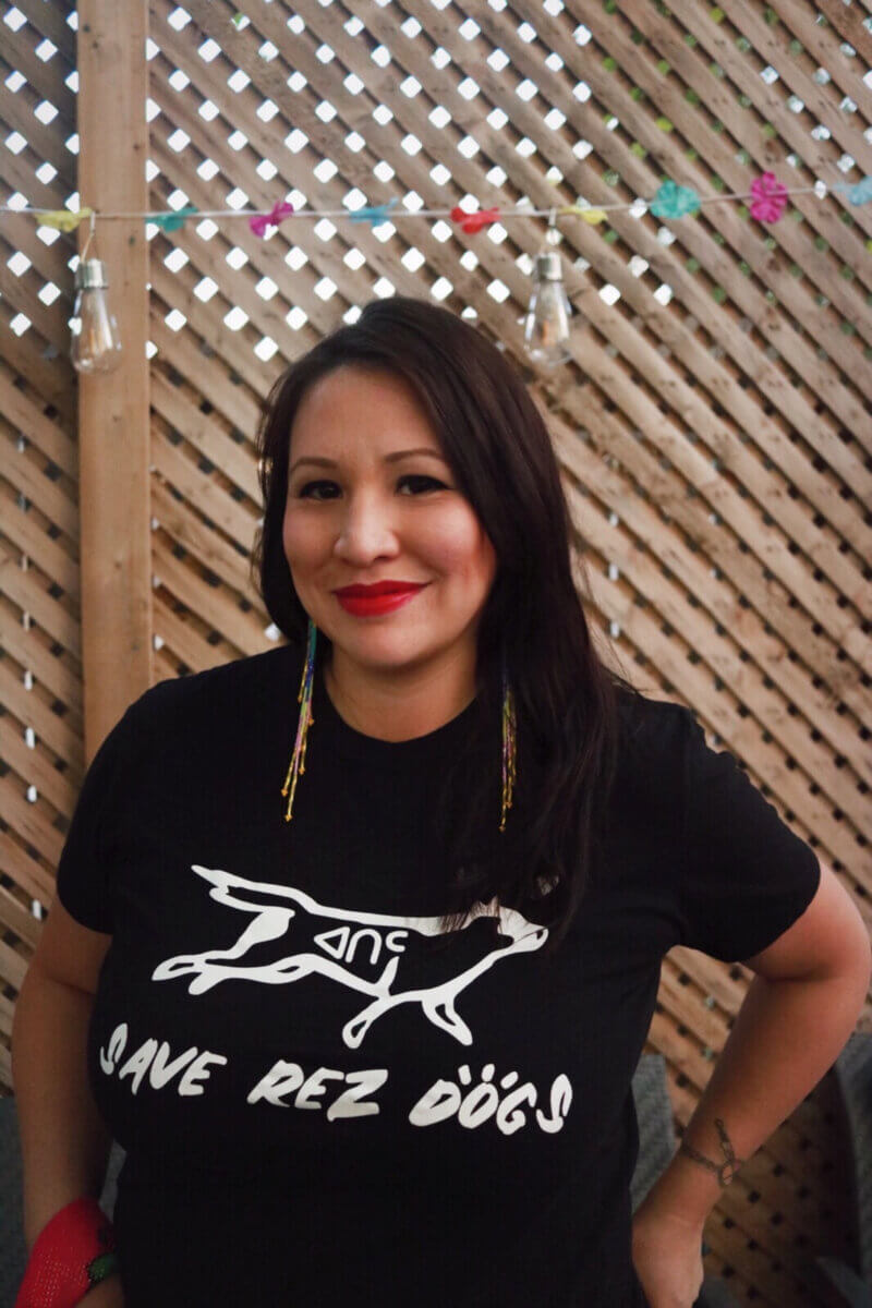 Save Rez Dogs founder, Leah Arcand