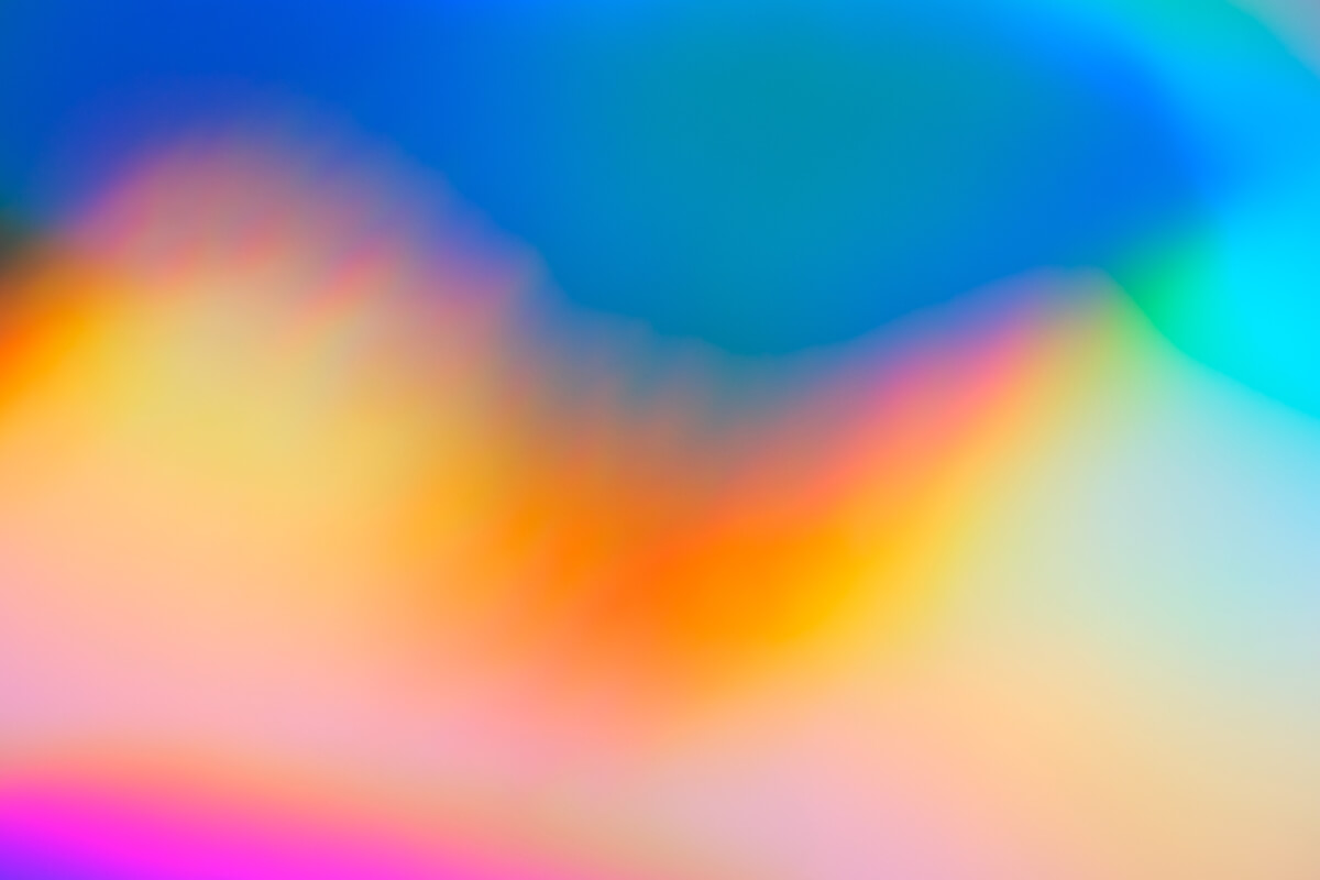 Image of bright aura colors 