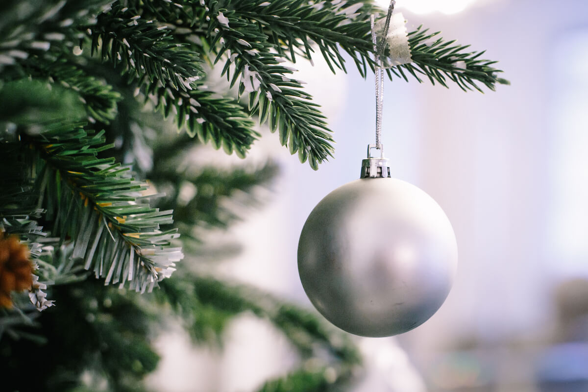 Sustainable Christmas traditions can include these eco-friendly Christmas tree ideas. 