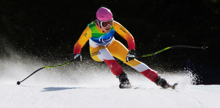 Karolina Wisniewska, Vancouver 2010 - Para Alpine Skiing // Ski para-alpin. Karolina Wisniewska competes in Para Alpine Skiing