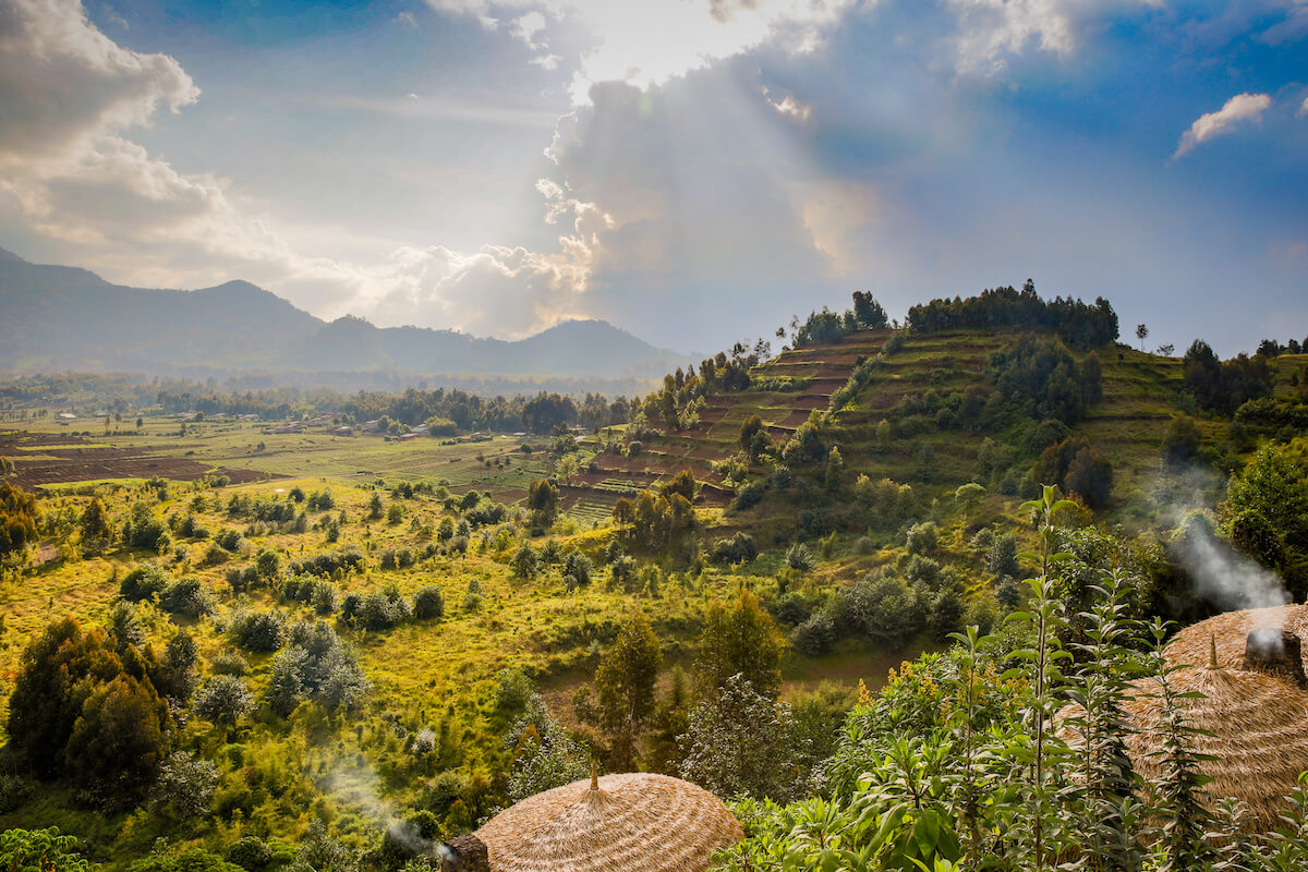 Scenery of Rwanda