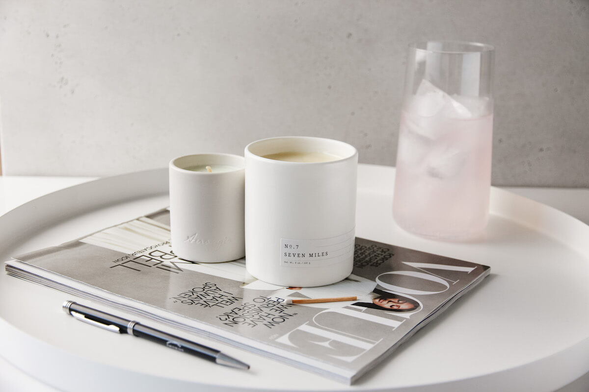 “Seven Miles” is a luxury candle from sustainable fragrance brand Aerangis, which is an ode to a plant in Taiwan, where Alicia Tsai, the company’s founder grew up. 