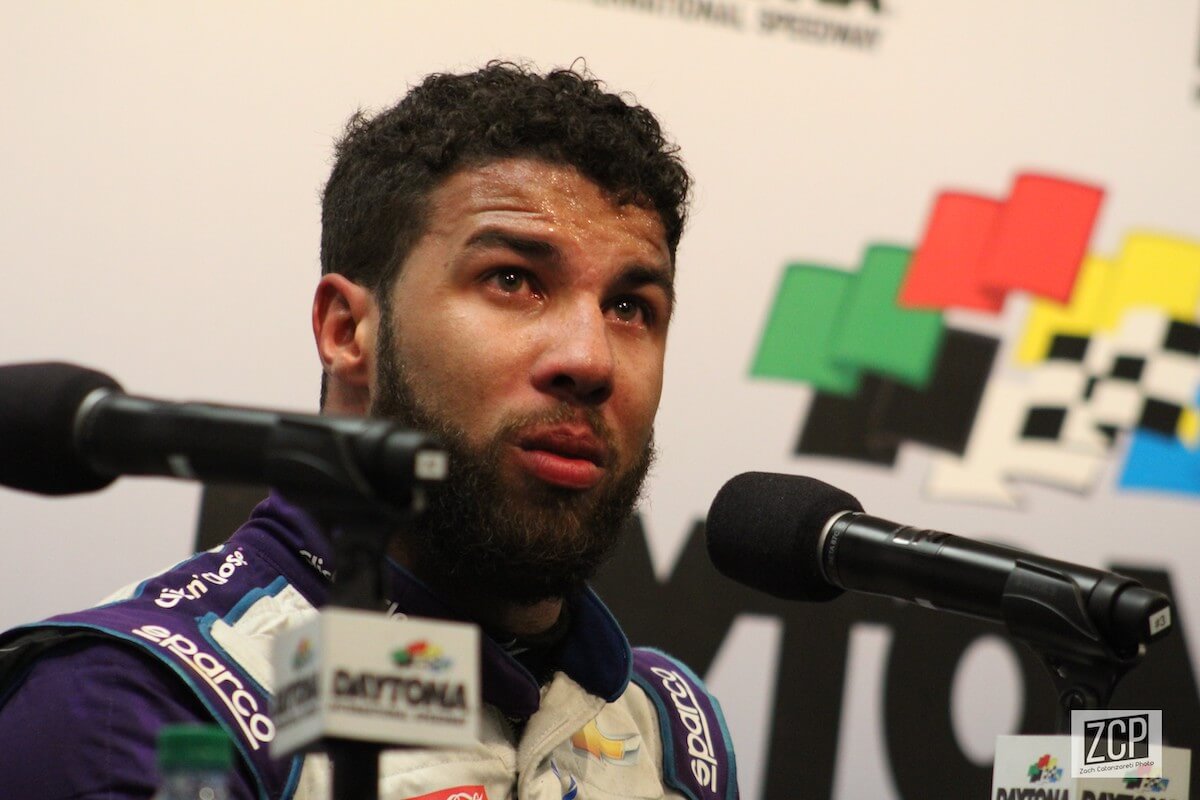 Professional NASCAR driver William Darrell "Bubba" Wallace Jr. 