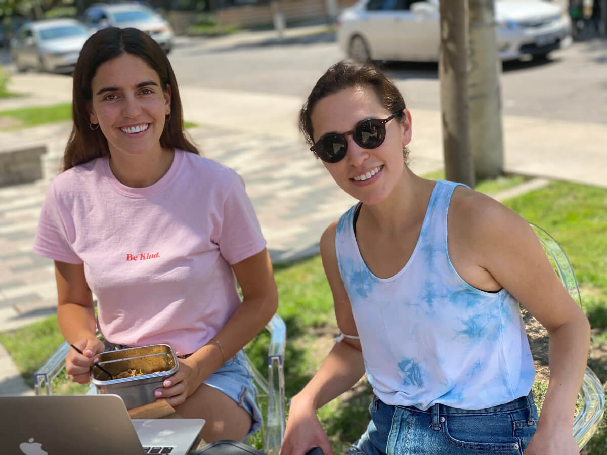 Suppli co-founders Julianna Greco and Megan Takeda-Tully want to make plastic takeout containers a thing of the past. 