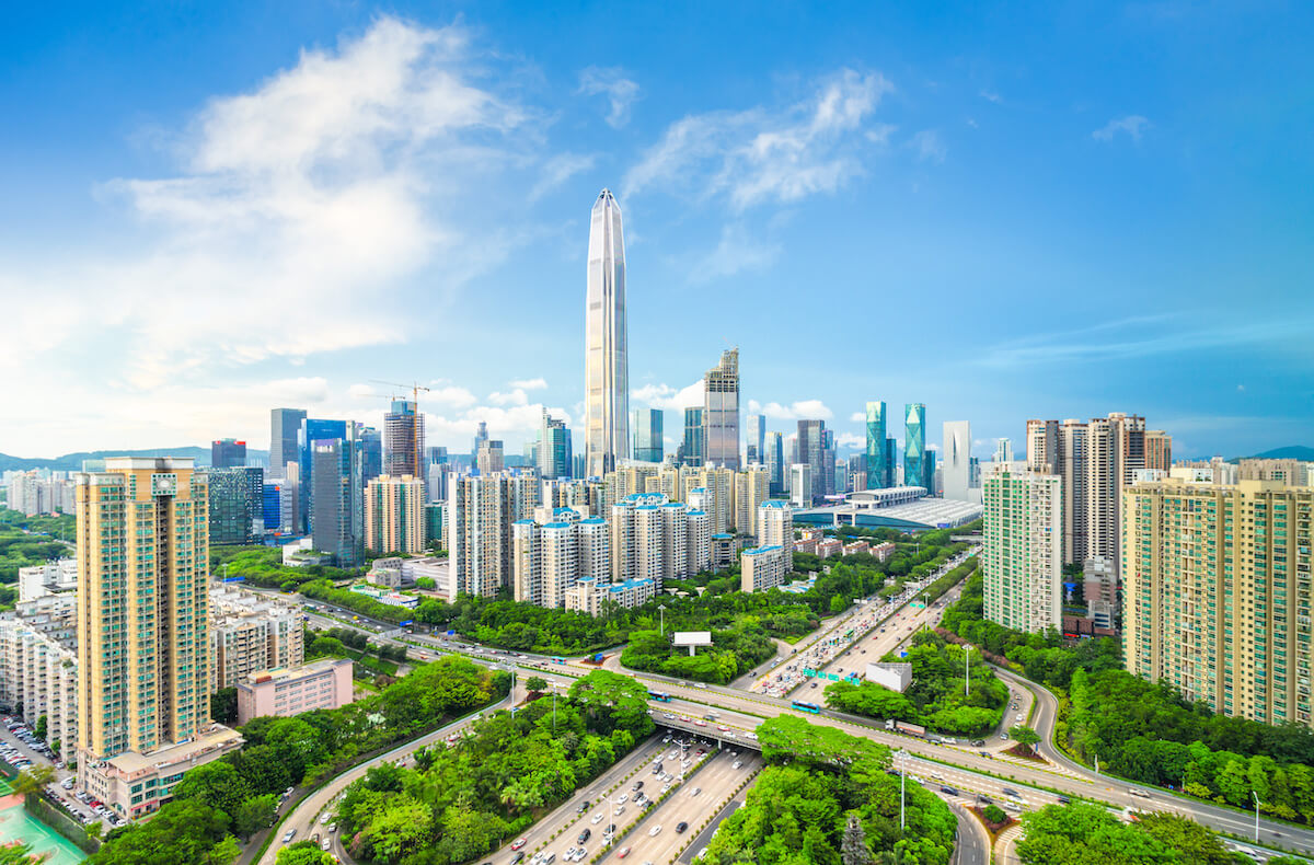 Shenzhen skyline