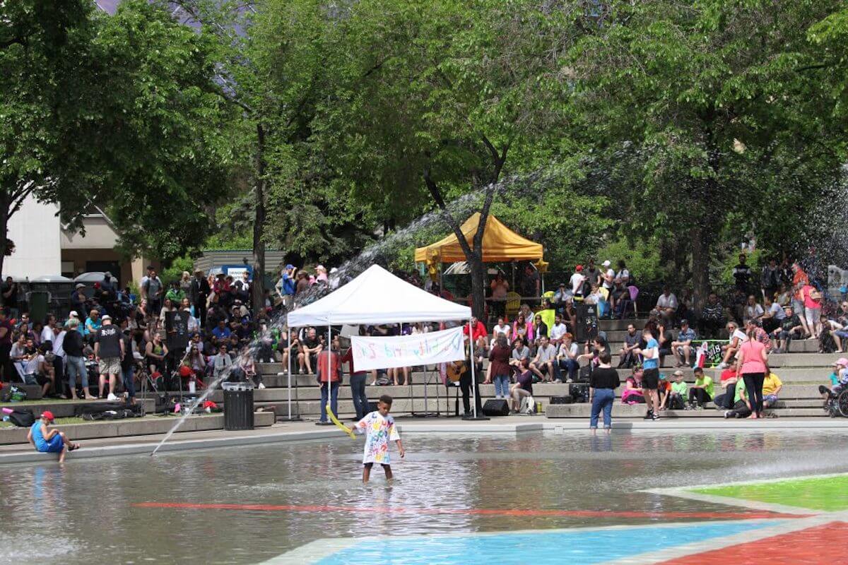 Disability Pride Parade held in Calgary in 2019.