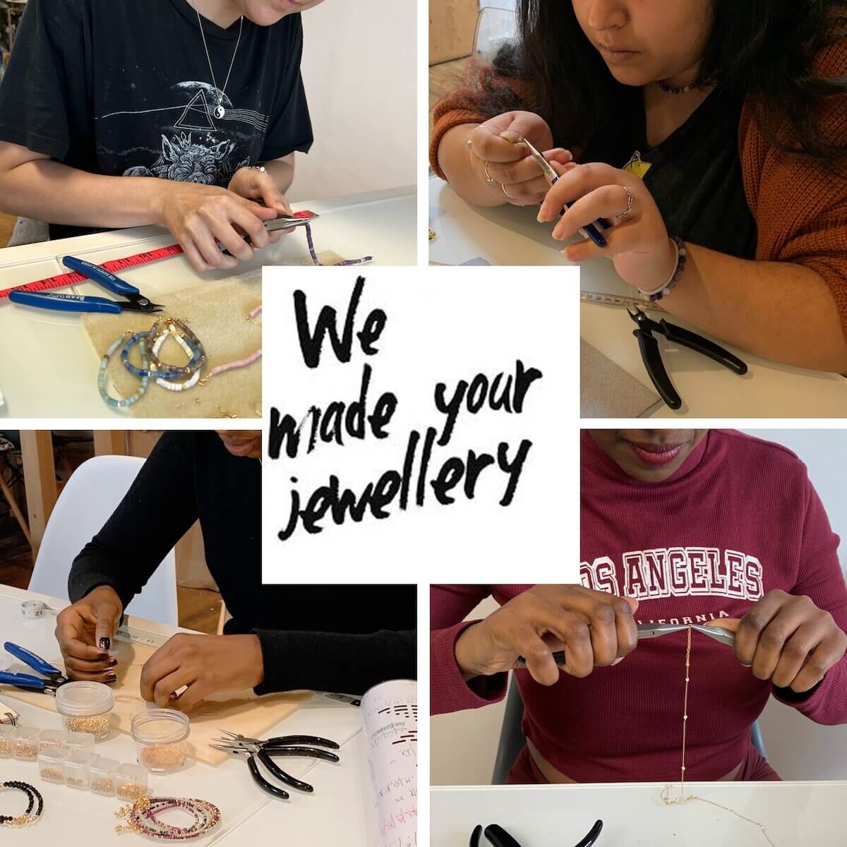 At-risk and marginalized youth create the ethical and sustainable jewelry from Kind Karma Company. 