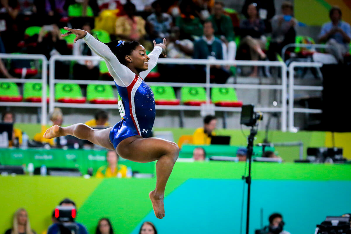 Gymnast Simone Biles