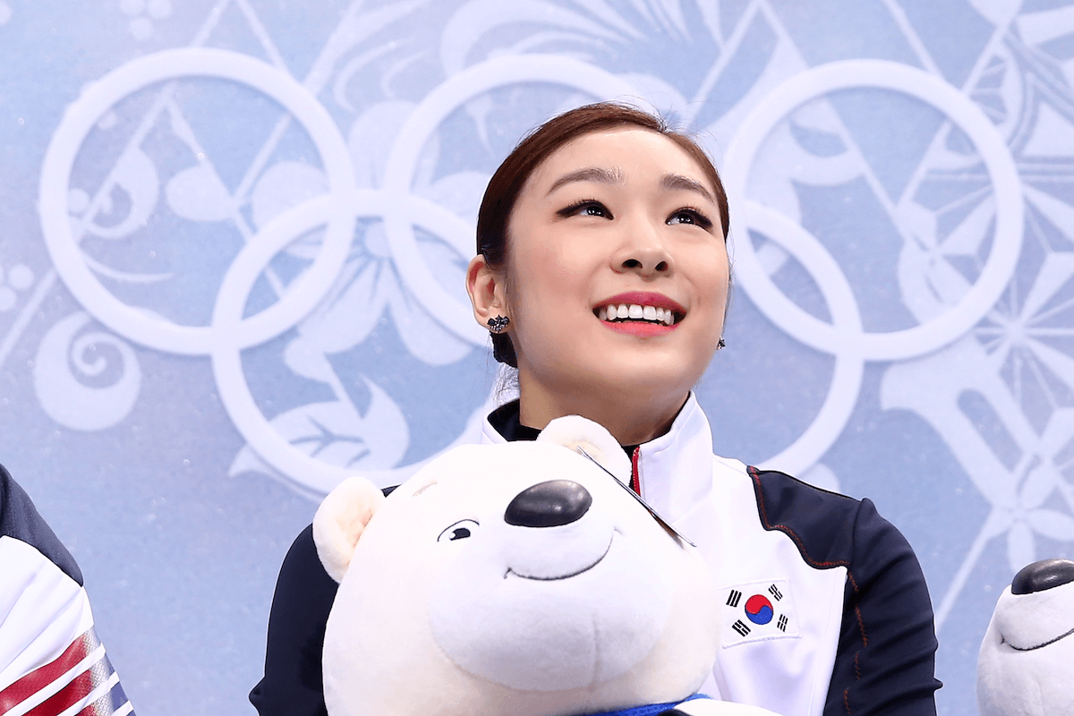 South Korean figure skater Yuna Kim. 
