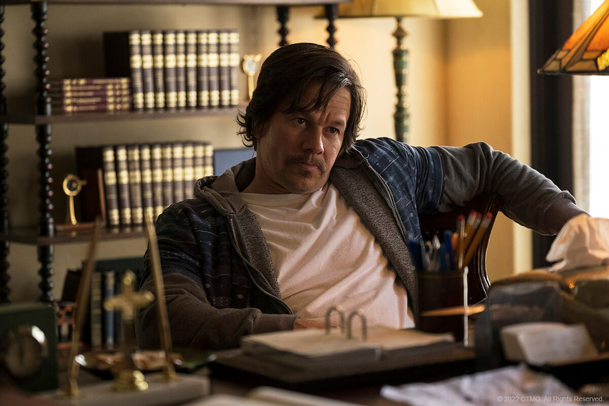 Mark Wahlberg in a scene from the movie Father Stu